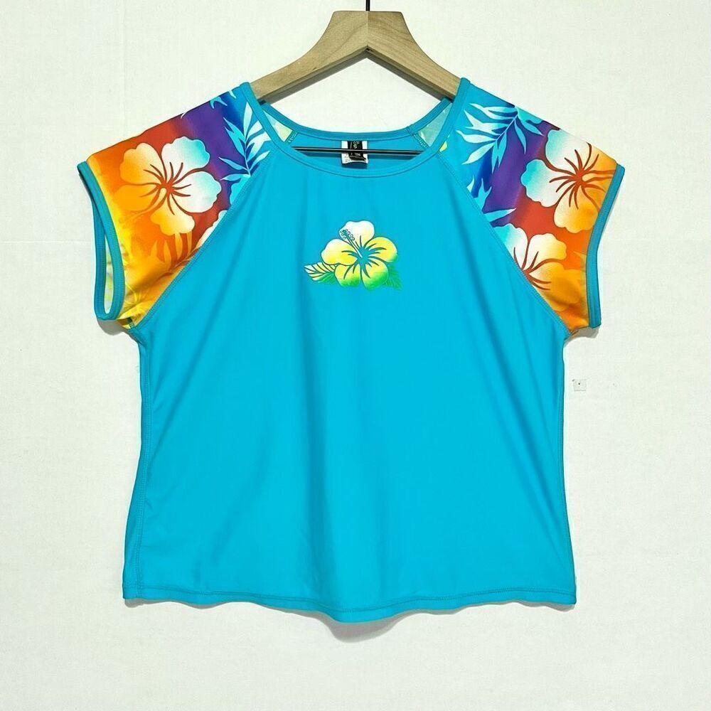 Beach Native Rash Guard Top   Girls Size 18.5